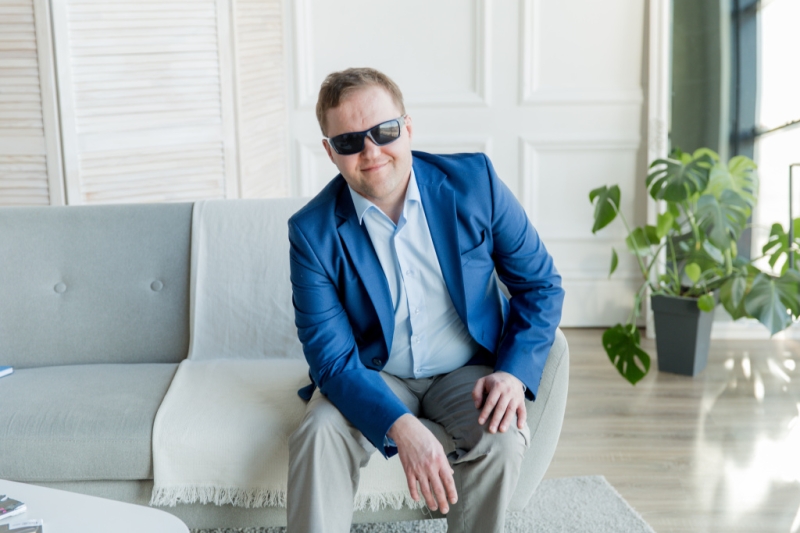 Незрячий предприниматель из Карелии открыл центр двигательной терапии