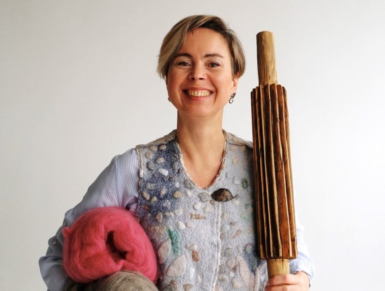 Псковская мастерица приняла решение превратить фелтинг в источник дохода